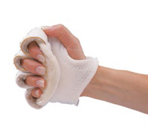 Rolyan palm protector with finger separator